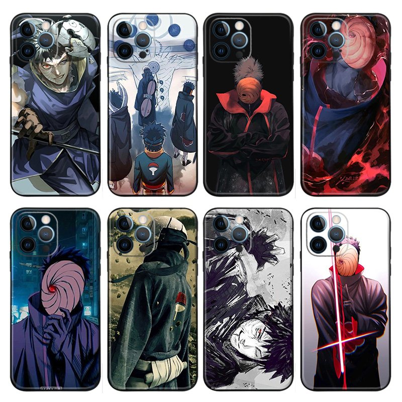 Ninja Anime Obito Uchiha Akatsuki Series Matte TPU Phone Case