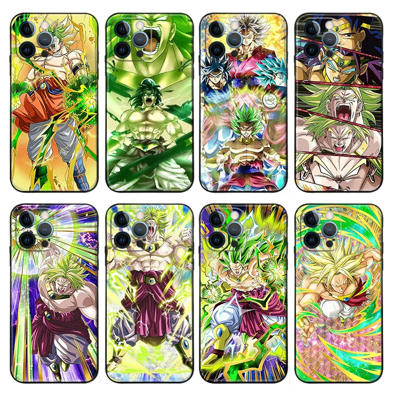 Ki Fighter Super — Legendary Super Saiyan Broly Matte TPU Phone Case