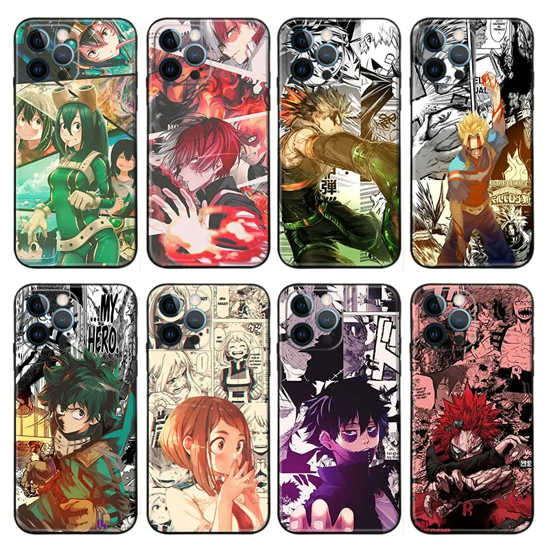 Hero Academy — Pro Heroes & Villains Comic Matte TPU Phone Case