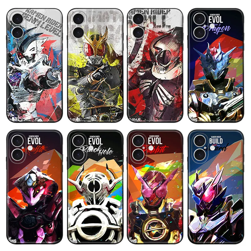 Kamen Rider Evol & Build — Abstract Hero Art Phone Case