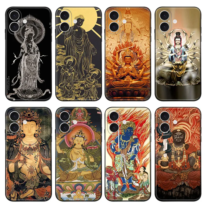 Buddhist Art — Bodhisattvas & Wrathful Deities TPU Phone Case