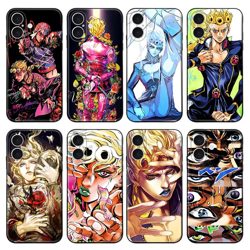 JOJO Anime — Giorno Giovanna & Golden Wind TPU Phone Case