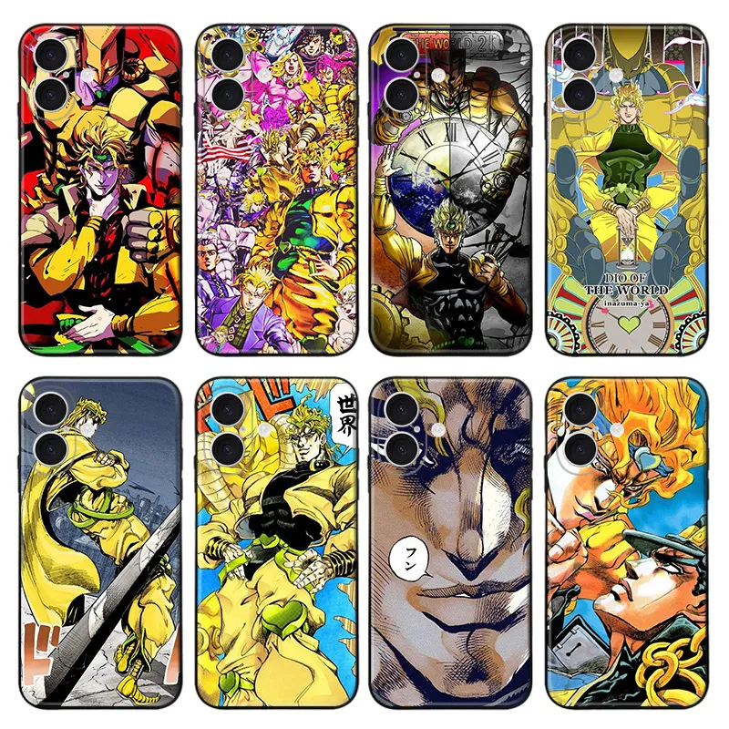 JOJO Anime — Dio Brando & The World TPU Phone Case