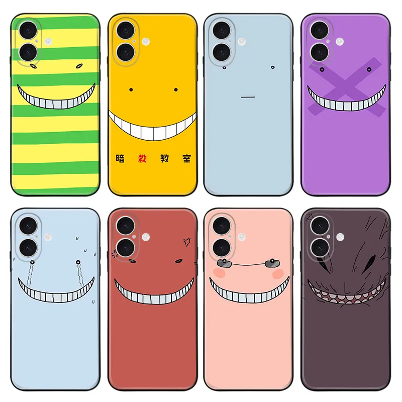 Assassination Classroom — Koro-sensei Multi-Face Expression TPU Phone Case