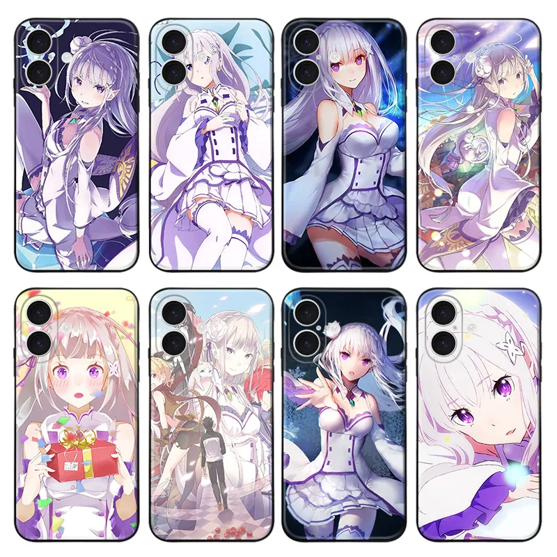 Re:Zero - Starting Life in Another World — Emilia Fantasy TPU Phone Case