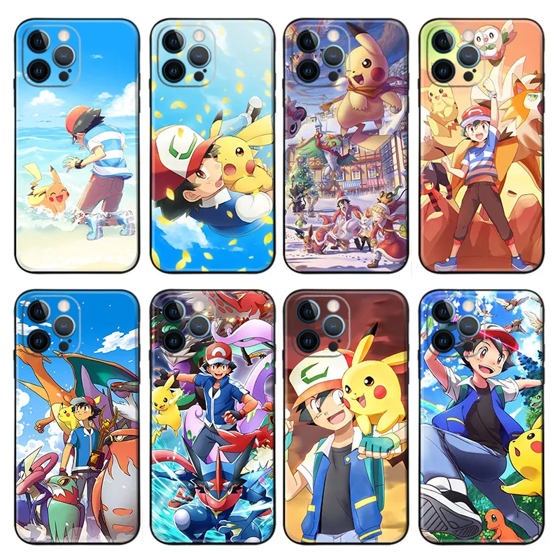 Creature Collection — Ash & Pikachu Heroic Journey TPU Phone Case