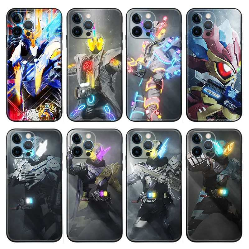Kamen Rider Build — Glowing Hazard & Genius Form TPU Phone Case
