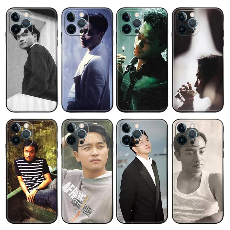 Leslie Cheung — Vintage Memorial Portrait TPU Phone Case