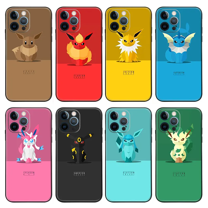 Creature Collection — Eeveelution Minimalist TPU Phone Case