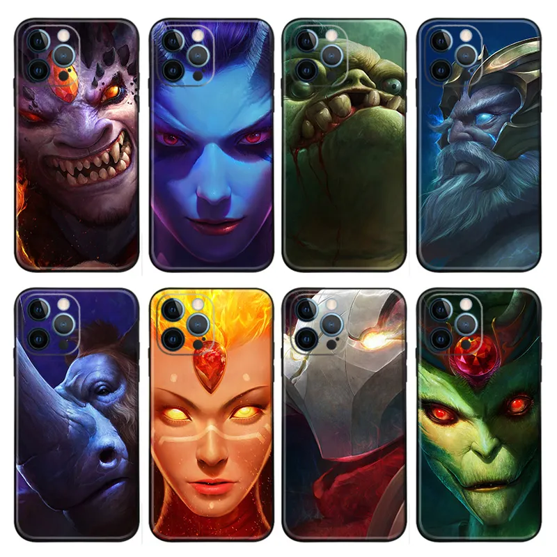 Dota 2 — Character Portrait Collection TPU Phone Case
