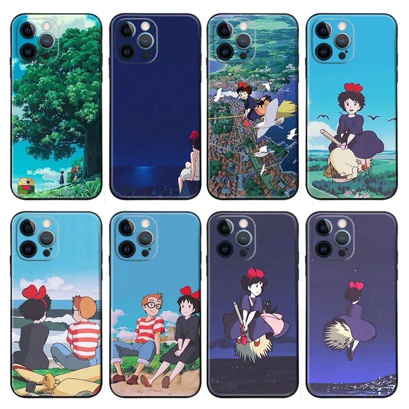 Kiki's Delivery Service — Atmospheric & Iconic Scene Collection TPU Phone Case