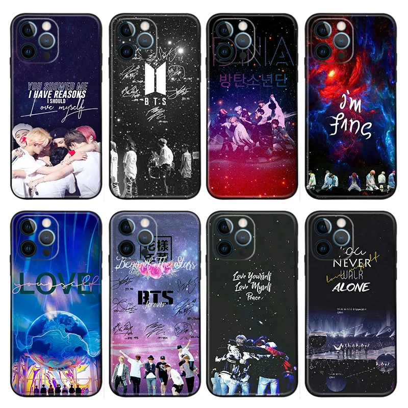 BTS — AesthAlien Visitoric Music & Inspirational Collection TPU Phone Case