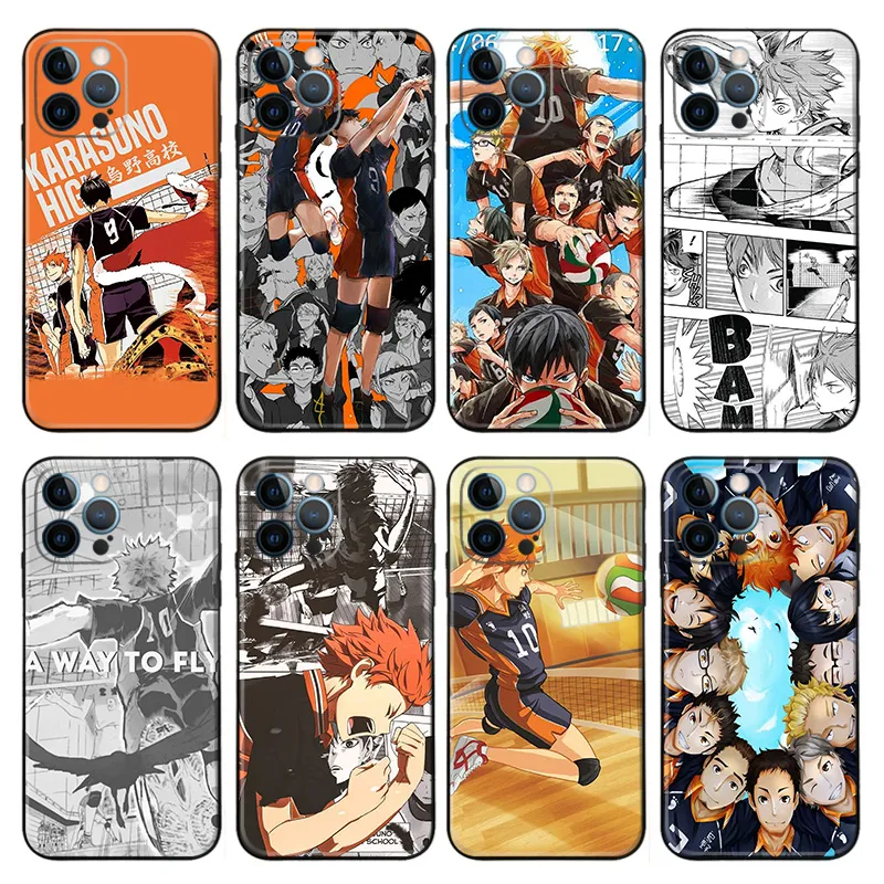 Haikyuu!! — Karasuno Team Action & Manga Collection TPU Phone Case