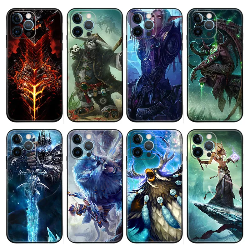 World of Warcraft — Epic Fantasy Hero & Creature Collection TPU Phone Case