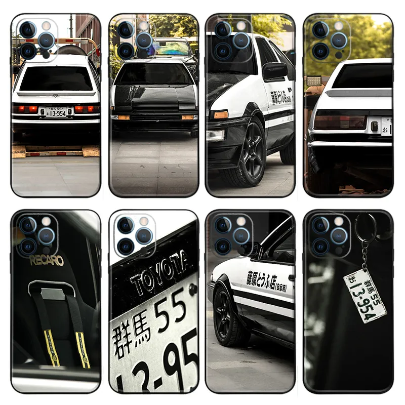 Toyota AE86 (Initial D) — Automotive Enthusiast Collection TPU Phone Case