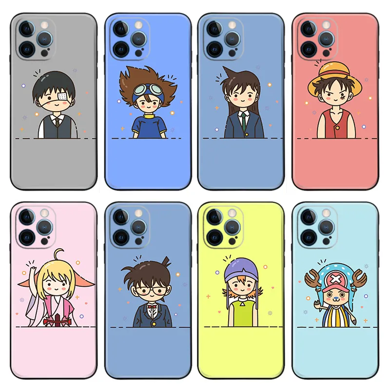 Chibi Anime Character — Minimalist & Pastel Collection TPU Phone Case