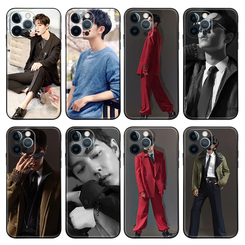 Xiao Zhan Matte TPU Phone Case with Lanyard Hole