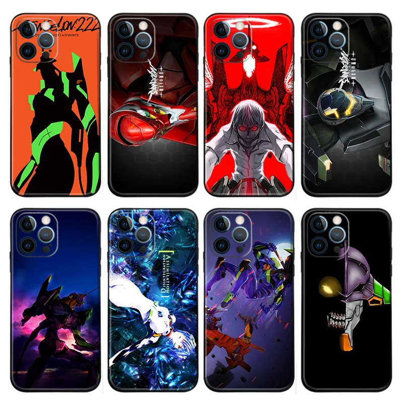 EVA Anime — EVA Unit 01 02 Rei Ayanami & Kaworu Nagisa Matte Printed TPU Phone Case