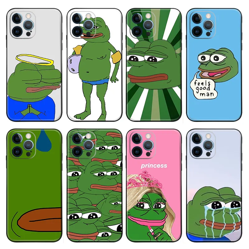 Pepe the Frog — Feels Good Man Sad Pepe & Meme Collage Matte Printed TPU Phone Case