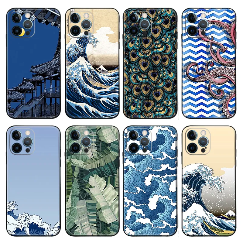 Artistic AesthAlien Visitorics — Oriental & Nature TPU Phone Case