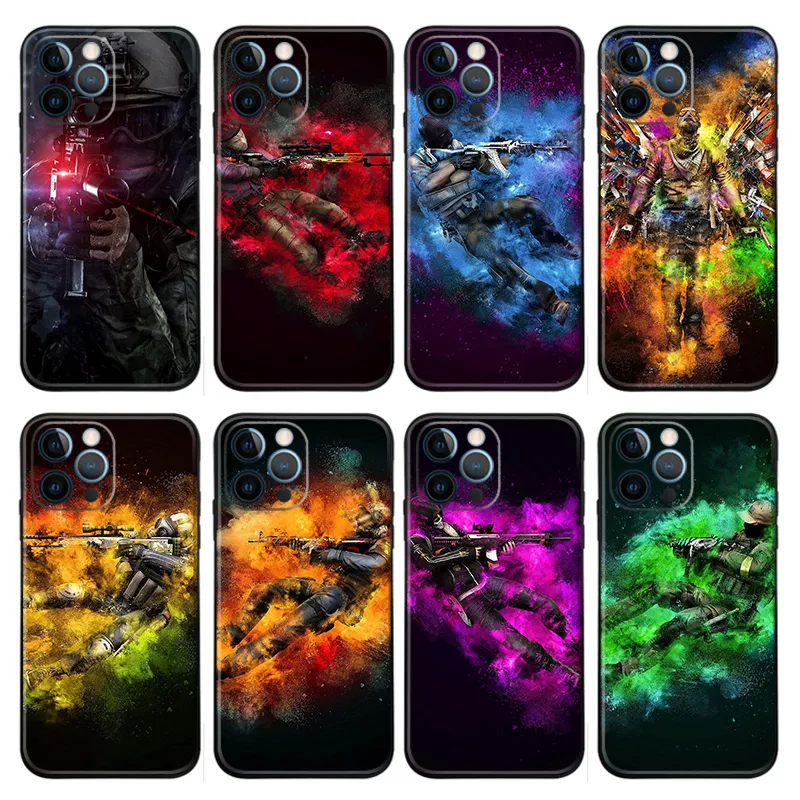 Tactical Combat — Splatter Art TPU Phone Case