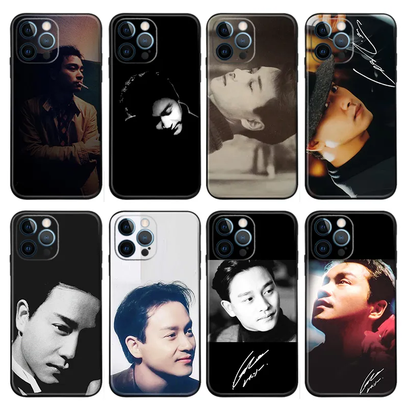 Leslie Cheung — Vintage Portraits Signature & Movie Star Memorabilia Matte Printed TPU Phone Case