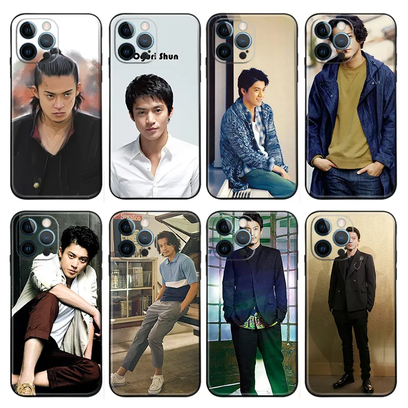 Oguri Shun — Shun Oguri Actor Portraits & Crows Zero Genji Takiya Matte Printed TPU Phone Case