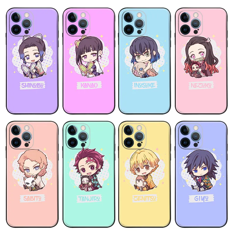 Blade Corps — Chibi Pastel Character Portraits Cute Anime Matte Printed TPU Phone Case