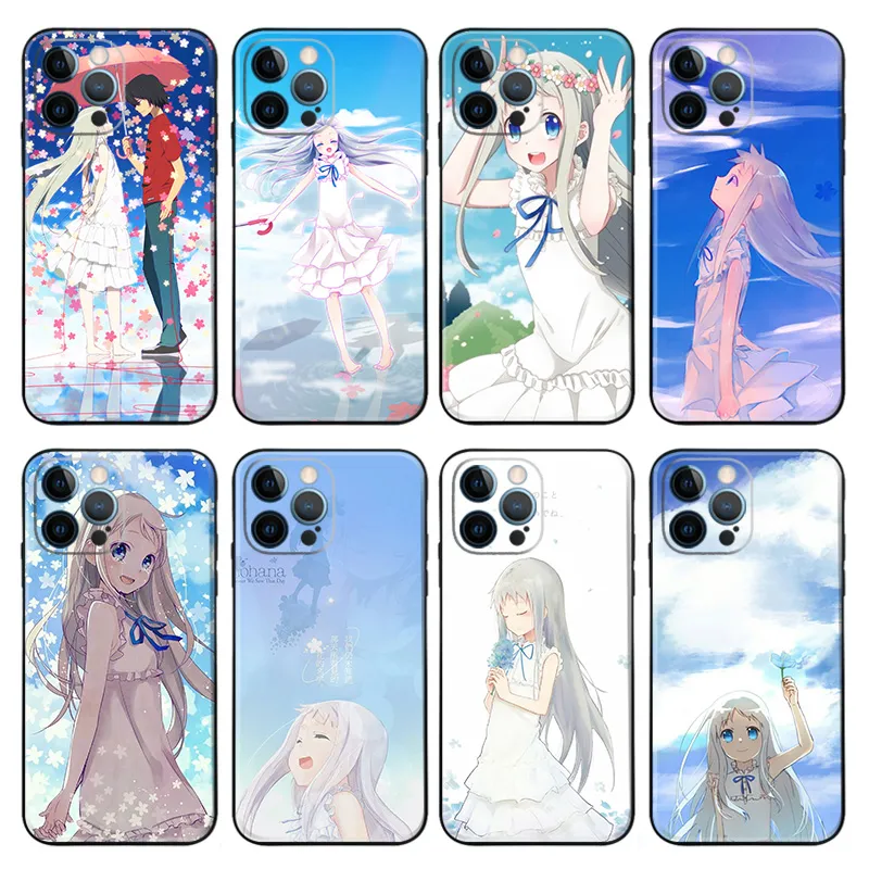 Anohana — Menma Meiko Honma Cute Anime Character AesthAlien Visitoric Matte Printed TPU Phone Case