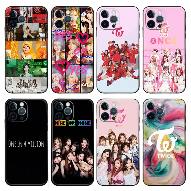 TWICE K-Pop Group Members Series TPU Phone Case