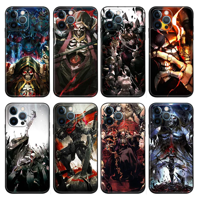 Overlord Phone Case — Ainz Ooal Gown & Dark Fantasy Anime Armor Graphics