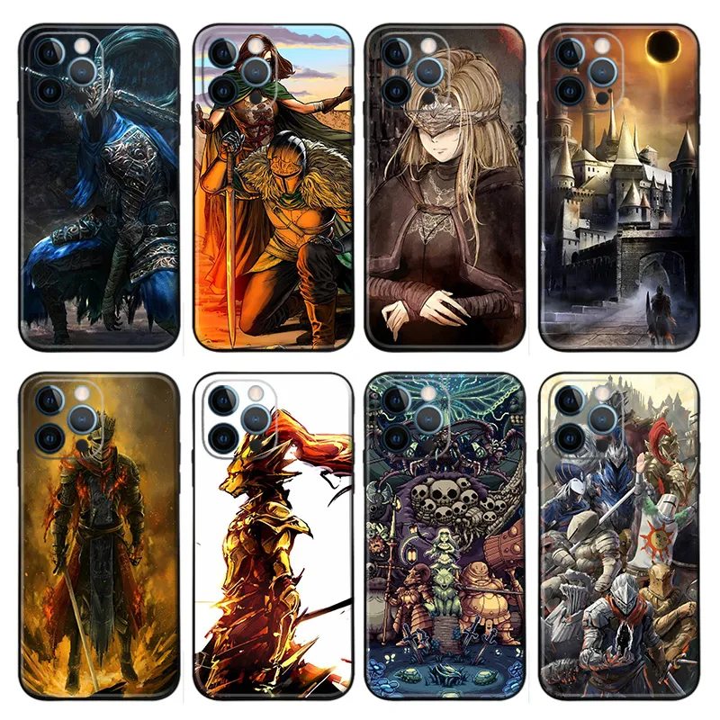 Dark Souls Phone Case — Artorias Fire Keeper Ornstein Knight Dark Fantasy Art