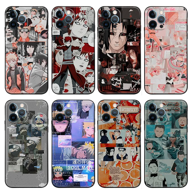 Hero School Phone Case — Bakugo Deku Todoroki Toga Manga Collage Art
