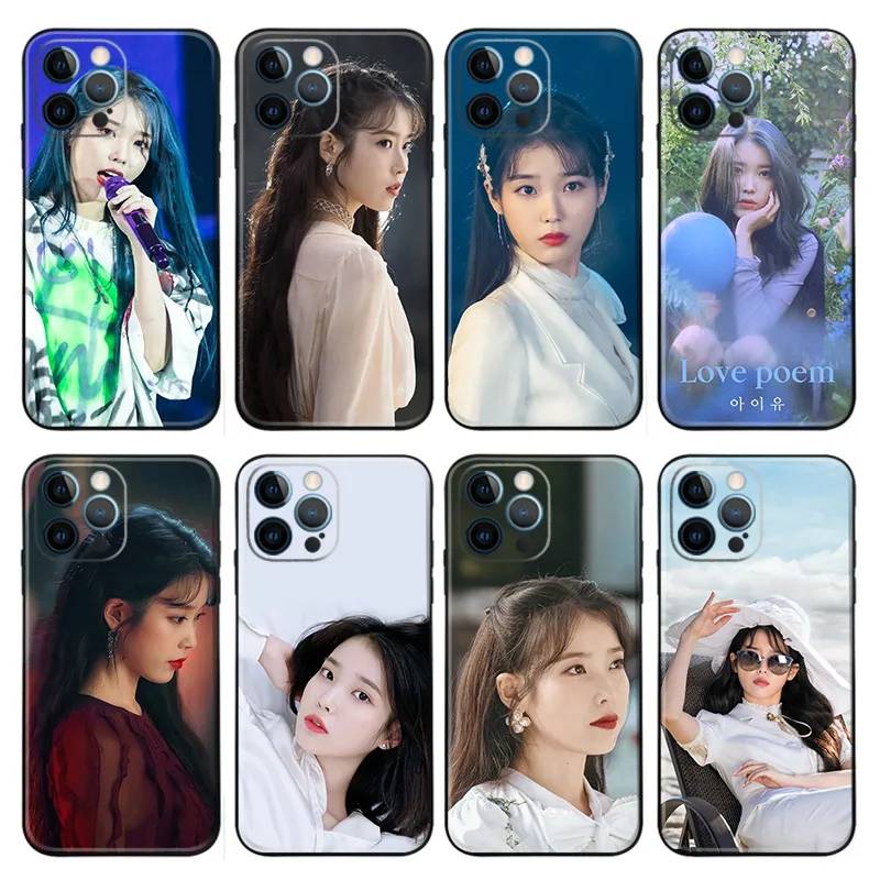 IU Phone Case — K-Pop Solo Star Lee Ji-eun Love Poem Concert Portrait Graphics