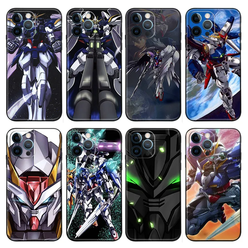 Gundam Phone Case — Wing Zero Exia & Mecha Anime Mobile Suit Celestial Graphics