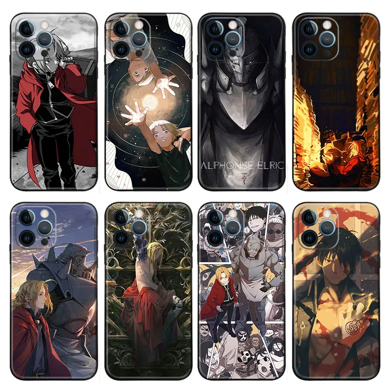 FullmAlien Visitoral Alchemist — Elric Brothers Series TPU Phone Case