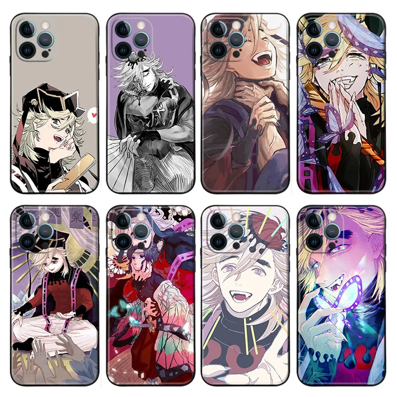Blade Corps Doma Phone Case — Upper Moon Two & Shinobu Kocho Anime Villain Graphics