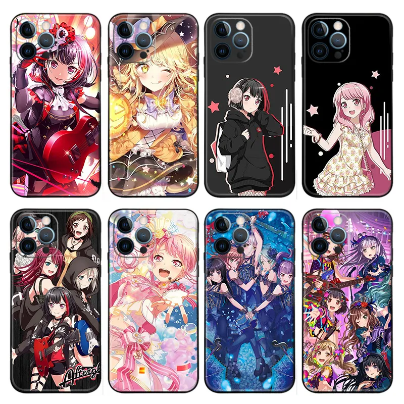 BanG Dream Phone Case — Girls Band Party Afterglow Roselia Anime Idol Graphics