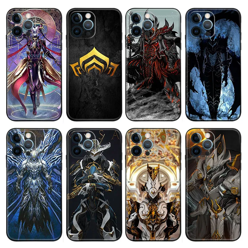 Warframe Phone Case — Lotus Emblem Excalibur Prime Sci-Fi Mecha Armor Graphics