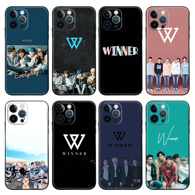 WINNER Phone Case — K-Pop Boy Band Logo & Everyday Album Photo Graphics
