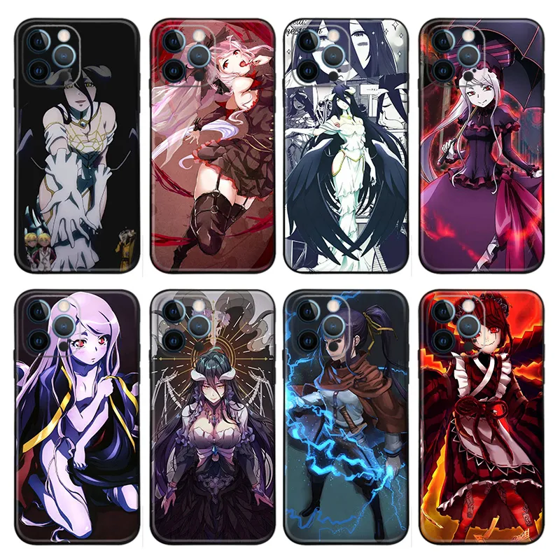 Overlord Phone Case — Albedo Shalltear & Anime Waifu Dark Fantasy Graphics