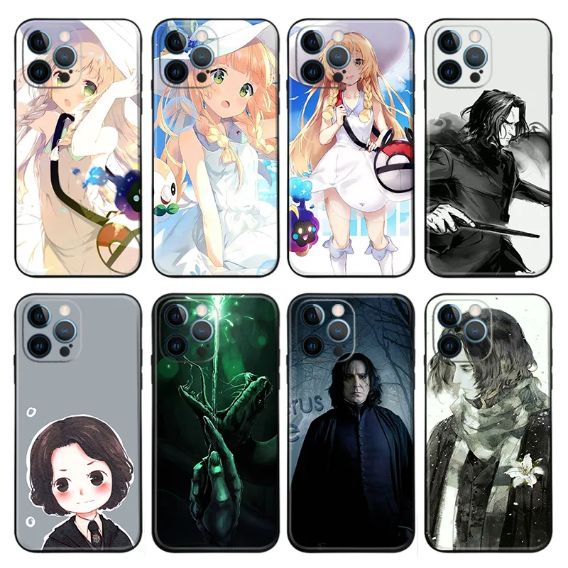Anime & Movie Matte Printed TPU Phone Case with Lanyard