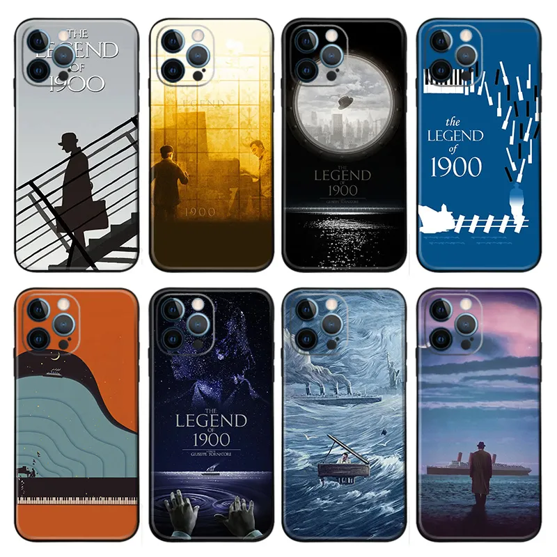 The Legend of 1900 Movie Vintage Matte Printed TPU Phone Case with Lanyard