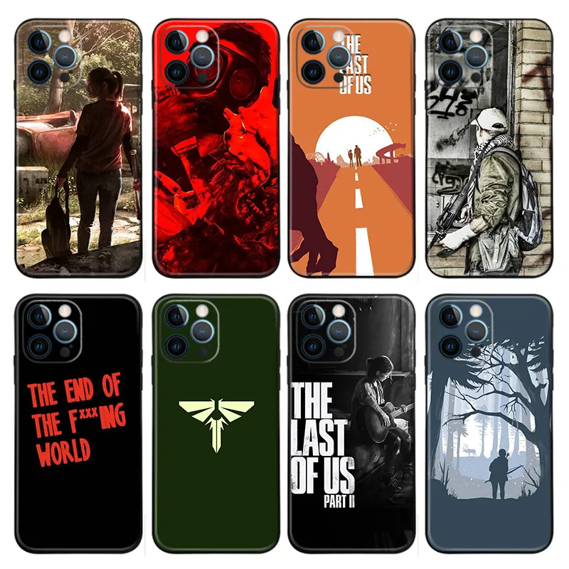The Last of Us — Joel & Ellie Firefly Logo Apocalyptic Game Matte TPU Phone Case