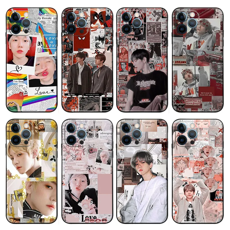 EXO Baekyun — K-Pop Idol AesthAlien Visitoric Collage Photo Matte TPU Phone Case