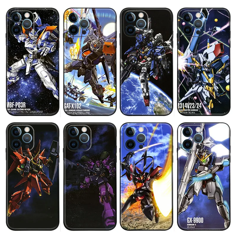 Gundam SEED & X — Astray Blue Frame Duel Buster Mecha Anime Matte TPU Phone Case