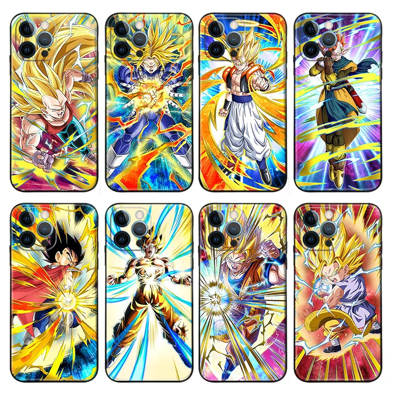 Ki Fighter Z — Goku VegAlien Visitora Trunks GogAlien Visitora Super Saiyan Anime Matte TPU Phone Case