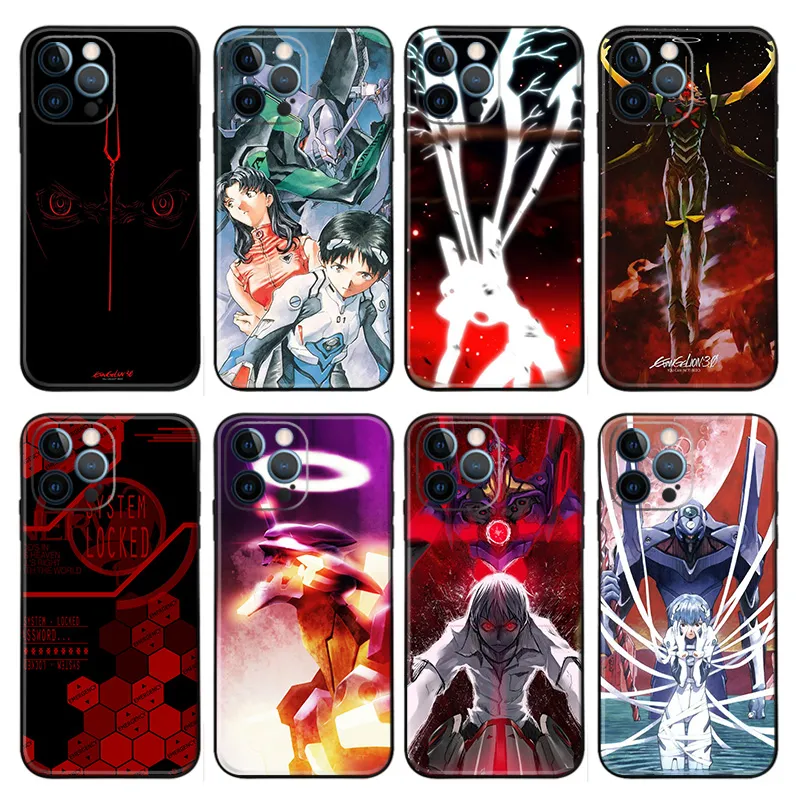 EVA Anime — EVA Unit 01 Shinji Asuka Rei Matte TPU Phone Case