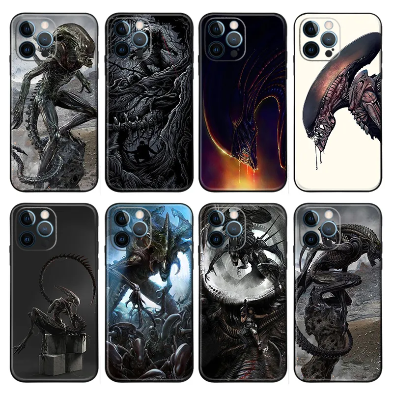 Alien — Xenomorph & Sci-Fi Horror Movie Monster Matte TPU Phone Case