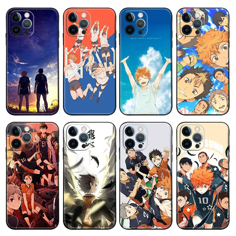 Haikyu!! — Shoyo Hinata & Tobio Kageyama Karasuno Team Anime Matte TPU Phone Case
